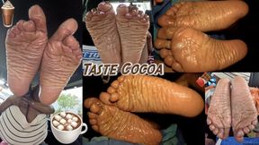 Taste Cocoa gets 2 loads on her soles in 1 day!