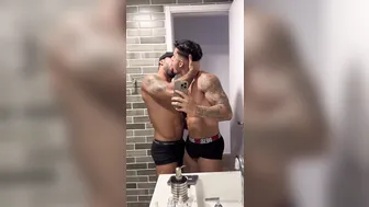 Latino Muscle Daddy DiegoM Solo Compilation with Big Cock Masturbation