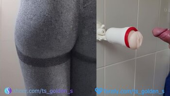 TSgoldenS's Piss & Cum Extravaganza: Squirt, Squeeze & Shower