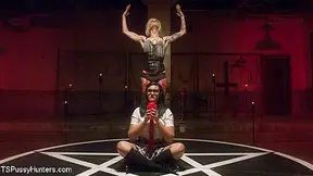 Sami Price Penny Barber in Penny Barber Summons Baphomet To Seek On Step mother Superior - TSPussyHunters