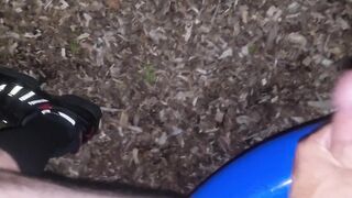 jvixan sticks fuck stick deep in crowded park