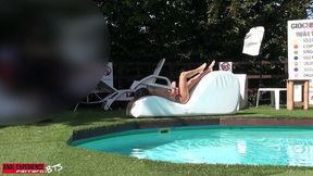 bts of the scene: the sweet rebecca gets anal treatment, bbc, atm, cum mouth, atp, swallow!