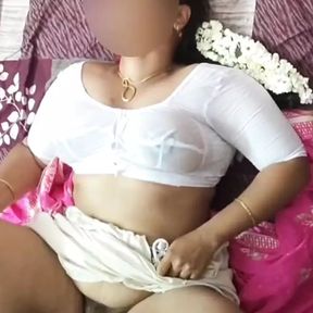 Cheating desi bhabhi in wet white blouse tits bouncing quick fuck