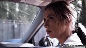 Stepdad n stepson make an squirt