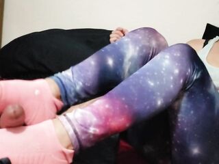 Pink Stance Sockjob Ruined Climax