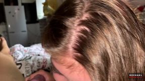 deep slobbering blowjob facial by michael frost & mihanika69