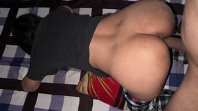 Pakistani Girl Fatima's Tight Pussy Was Fucked for the First Time by a Thick Dick