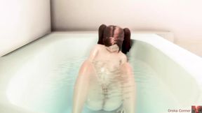 She Got Way Too Comfortable in the Bathtub