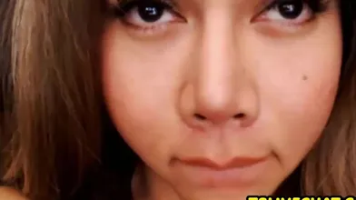 Shemale Masturbates Her Cock Lovingly