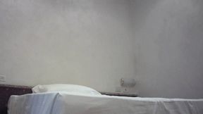 MILF tied, blindfolded, gagged, fucked and facialized