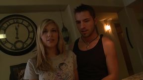 18-Year-Old Blonde Nicole Ray Gets It On With Her Well Hung Boyfriend