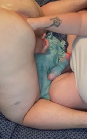 Bbw MILF destroy 18 yr old boys ass