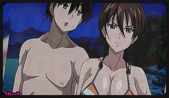 Blonde Seduces Resort Employee on Beach at Night - UNCENSORED HENTAI