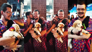 Gonzo Nailing During Pride Week!!