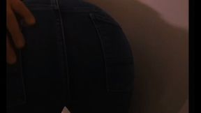 Big ass jeans and leggings farts