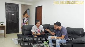 My best friend'_s st3p-m0th3r is a total slut and she gets fucked by her st3p-s0n and me