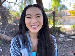 Real Teens - Bubble Ass Oriental Teen Kimmy Kimm Flashing And Screwing Like A Wild Animal