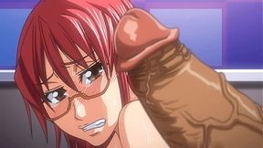 Bad Student with Huge Dick Loves to Fuck her Redhead MILF Teacher (Uncensored Hentai)