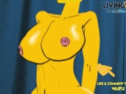 MARGE SIMPSON milf 2D Cartoon Real Waifu #5 riding Big ANIMATION Ass Booty cartoon Cosplay SIMPSONS