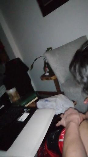 Friend Sips My Milk While We Watch a Movie