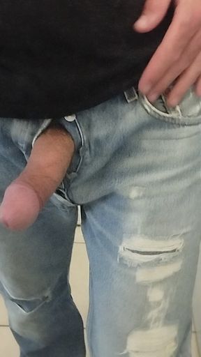 Denim jeans masturbation