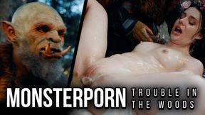 TROUBLE IN THE WOODS