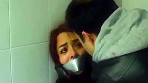 Tv Tape Gagged & Hooded