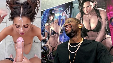 Cumming All Over Step Daughter In Public, AI Generated