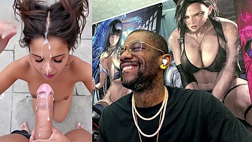 Cumming All Over Step Daughter In Public, AI Generated