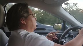 Cigar Exhibitionist Dawn on the Highway