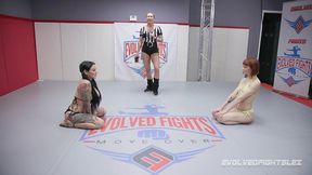 alexa nova vs jenevieve hexxx female wrestling