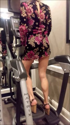 Elliptical Machine Squirting