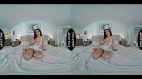 Up Close VR POV: Sucking Roxie Sinner's Big Tits and Riding Your Dick