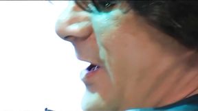 Latina babe Christina Agave slurps cock with glee