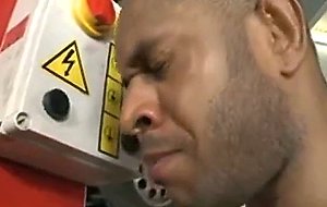 Sandra romain intense gang bang in a garage...dttat