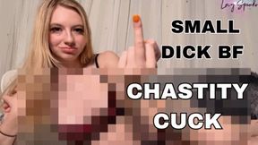 Cuck Caged BF CENSORED Humiliation Beta Safe Chastity Cheating Fantasy Lucy Spanks