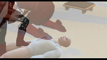 Star Wars' Ahsoka Tano shows off her big ebony ass during meditation