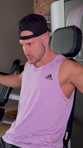 Blonde Gym Babe Has a Huge Ass and Huge Tits - Marian Franco
