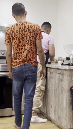 Fucking and Sucking with the Kitchen Assistant