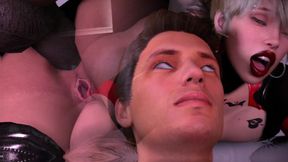 Indira QOS Blacked PMV with Club Girls - BBC Worship