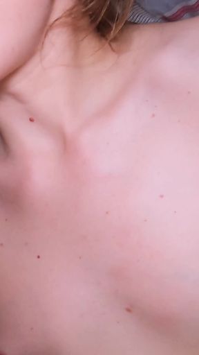 Cute Step Sister Cums Together with Her Step Brother!