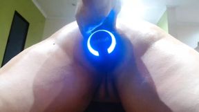 MILF Fucked in Ass with Massage Gun