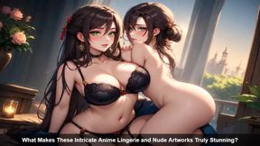 What Makes These Intricate Anime Lingerie and Nude Artworks Truly Stunning