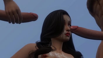 A Rooftop Affair (Asian Futa First Porn Debut Anal Scene) | Episode 34