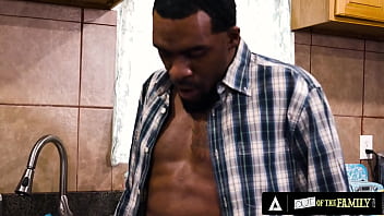 OUT OF THE FAMILY - Brat Teen Emma Starletto Wants Her Black Stepdad To Fuck Her Tight Pussy