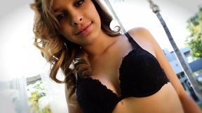Young Carmen Caliente a horny Latina gets her pussy fucked