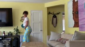 Stepmom Reveals Her Wild Side While Teasing Your Friend - A Must-See!