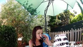 As satisfying a petite French nymph, aggressive buttock play, and anal&#x1F44C; penetration ensues