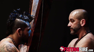 Bulky Draven Torres takes a cropping stiff and swift and wants more