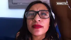 Curvy Latina Reverse Cowgirl Ride with Big Black Cock and Deep Penetration